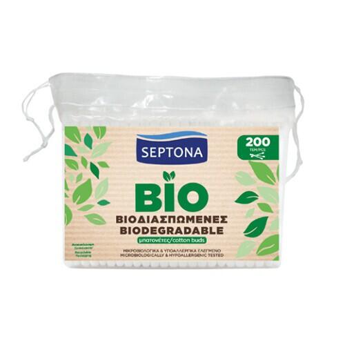 Biodegradable cotton ear sticks - in a bag