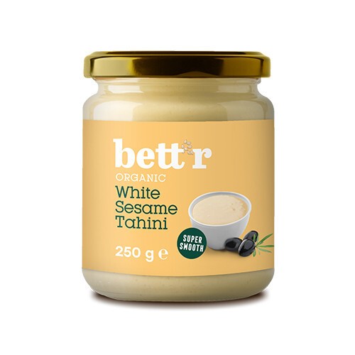 Biologische tahini - van witte sesam