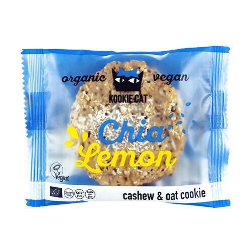 Biscotto biologico Kookie Cat - chia e limone
