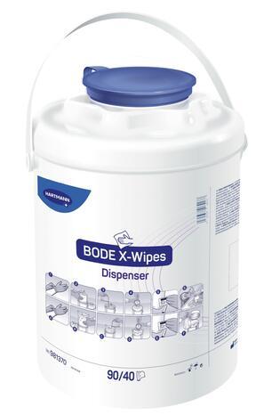 BODE X-Wipes dispenser blå