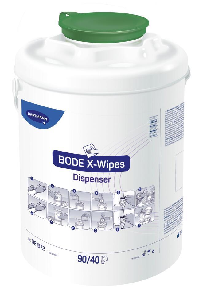 BODE X-Wipes dispenser groen