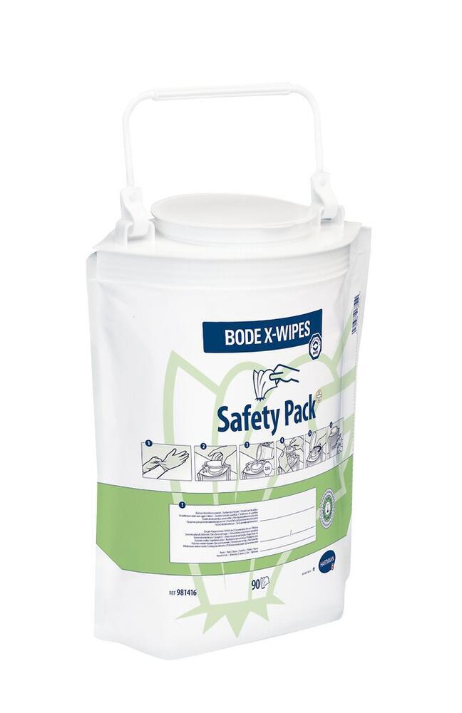 BODE X-Wipes Safety Pack - originaalpakend - 1 pakend - 90 tk