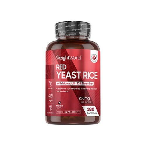 Červená kvasnicová ryža 250 mg
