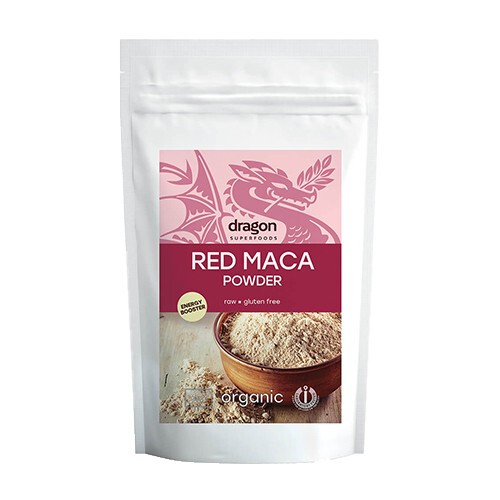 Rødt maca-pulver - økologisk