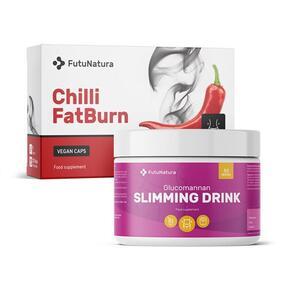 Slimming: Slimming Drink drink + Chilli FatBurn
