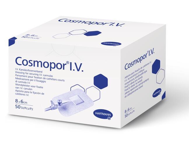 Cosmopor I.V. 6 cm x 8 cm 50 ks