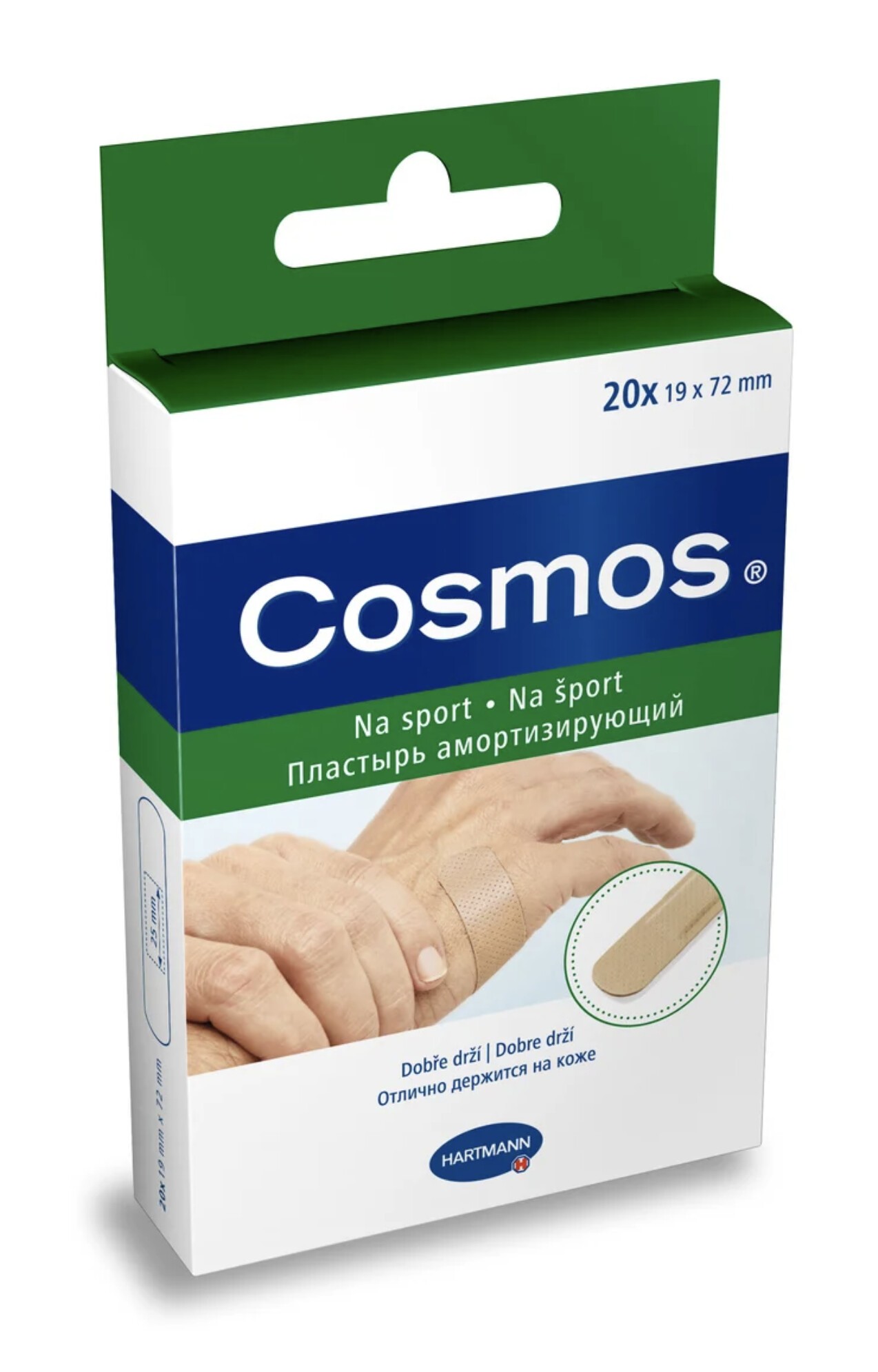 Cosmos för sport 1,9 cm x 7,2 cm