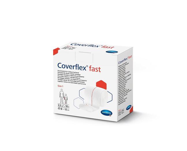 Coverflex® Fast - Größe. 1 - Gliedmaßen klein (rot) - 3,5 cm x 10 m - 1 Stück