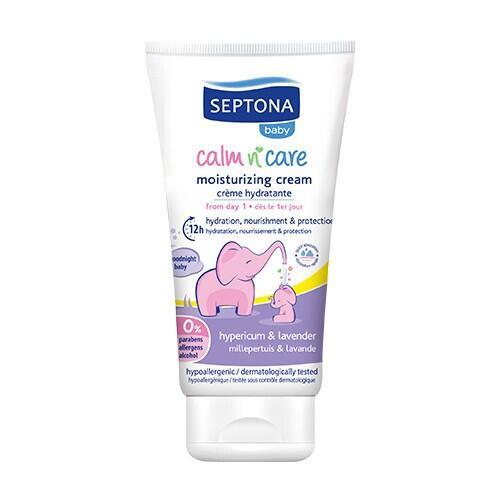Crema hidratante para bebés - Hierba de San Juan y lavanda