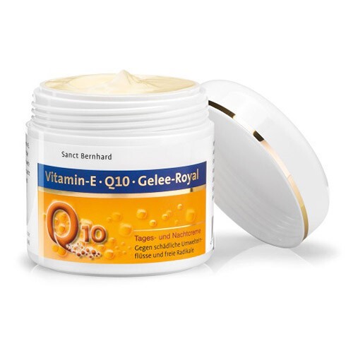 Crème Vitamine E + Coenzyme Q10 + Gelée Royale