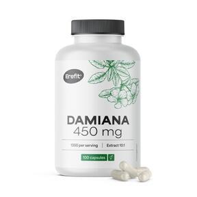 Damiana 450 mg - extract 10:1