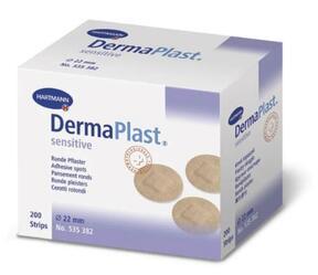 DermaPlast® sensitive - i æske - runde plastre, diameter 22 mm - 200 stk.