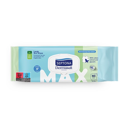 Dermasoft Max baby-vådservietter