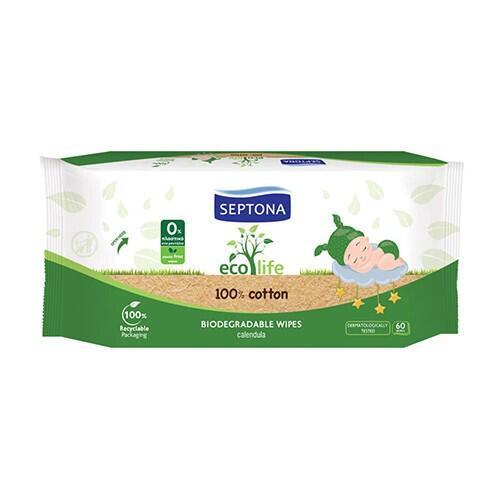 Ecolife Baby Wet Wipes - Biodegradable