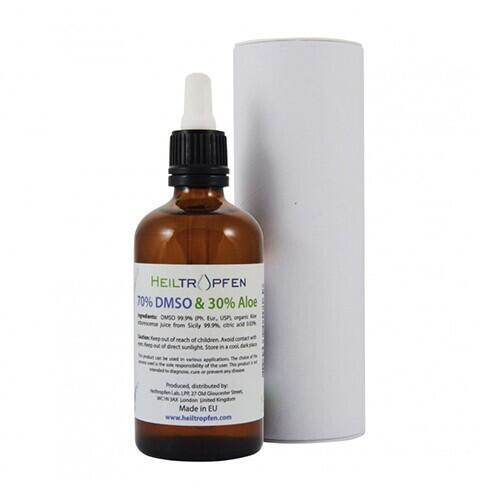 DMSO + aaloemahl pipetiga