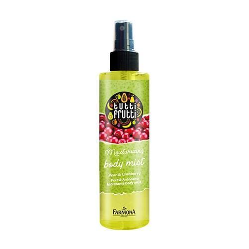 Erfrischendes Körperspray - Birne & Cranberry
