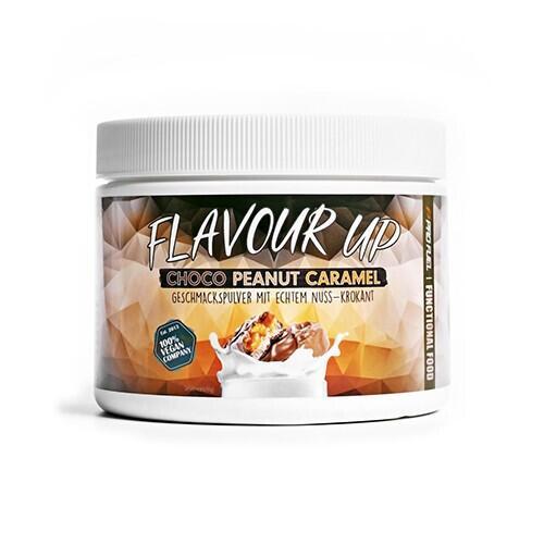 Flavour Up veganes Aromapulver - Schokolade, Erdnüsse und Karamell