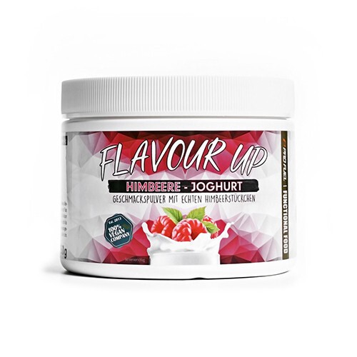 Flavour Up vegansk smagspulver - hindbær og yoghurt