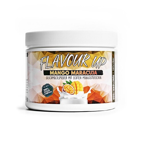Flavour Up vegansk smagspulver - mango og passionsfrugt