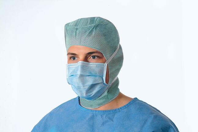 Foliodress® Maske Protect Perfect - in Kartons - grün - 50 Stück