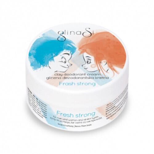 Fresh Strong - natural clay deodorant cream