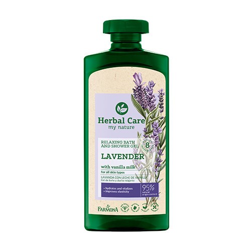 Gel bagno e doccia - Latte di lavanda e vaniglia