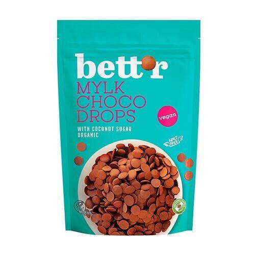 Gouttes de chocolat bio - chocolat au lait