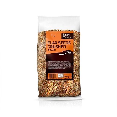Graines de lin, brunes, concassées - BIO