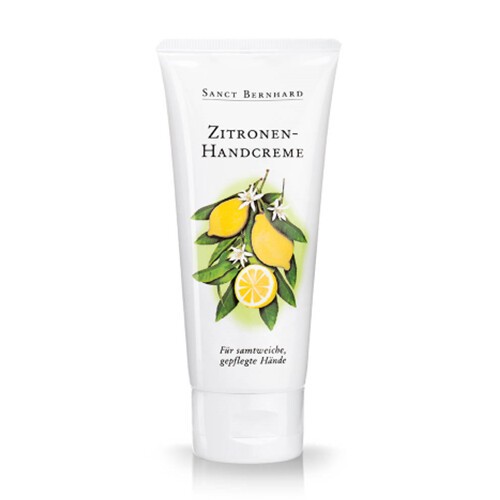 Hand cream, lemon