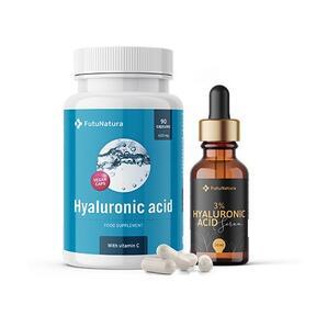 Hyaluronic set: capsules + serum