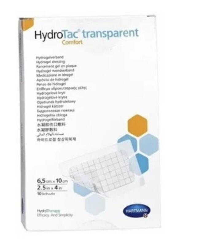 HydroTac conforto transparente 6,5cm x10cm