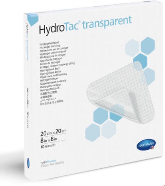 HydroTac gennemsigtig 20 cm x 20 cm