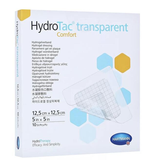 HydroTac transparentno udobje 12,5 cm x 12,5 cm