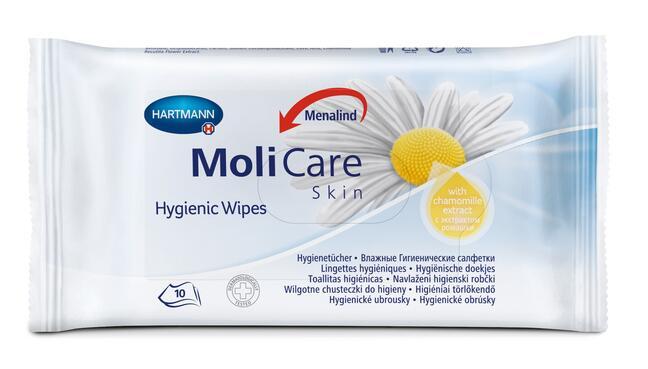 Hygienické ubrousky MoliCare Skin