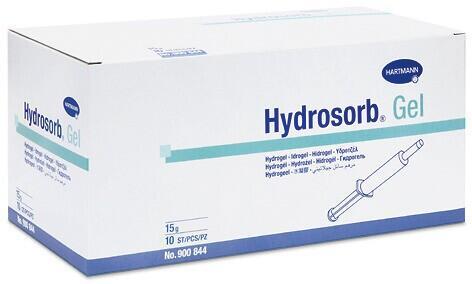 HYROSORB Amorficzny żel do ran na bazie wody 10 x 15 g