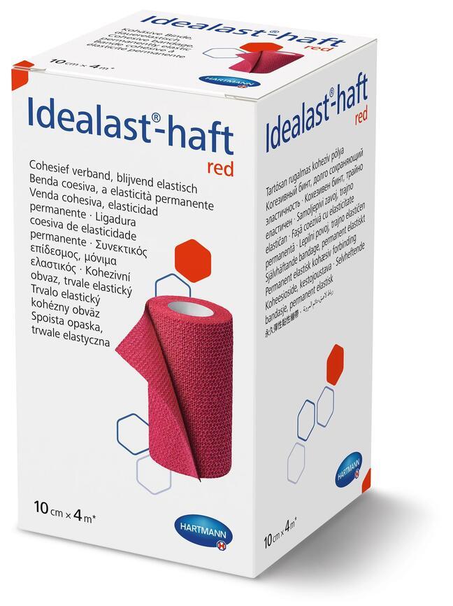 Idealast-haft rdeča 10cm x 4m