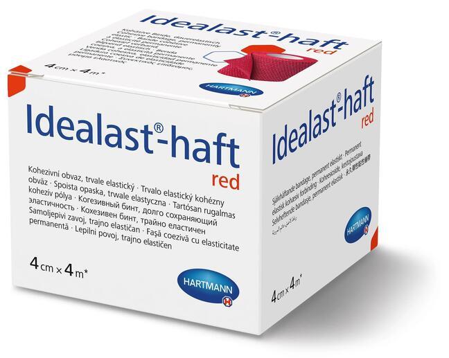 Idealast-skaft rød 4cm x 4m