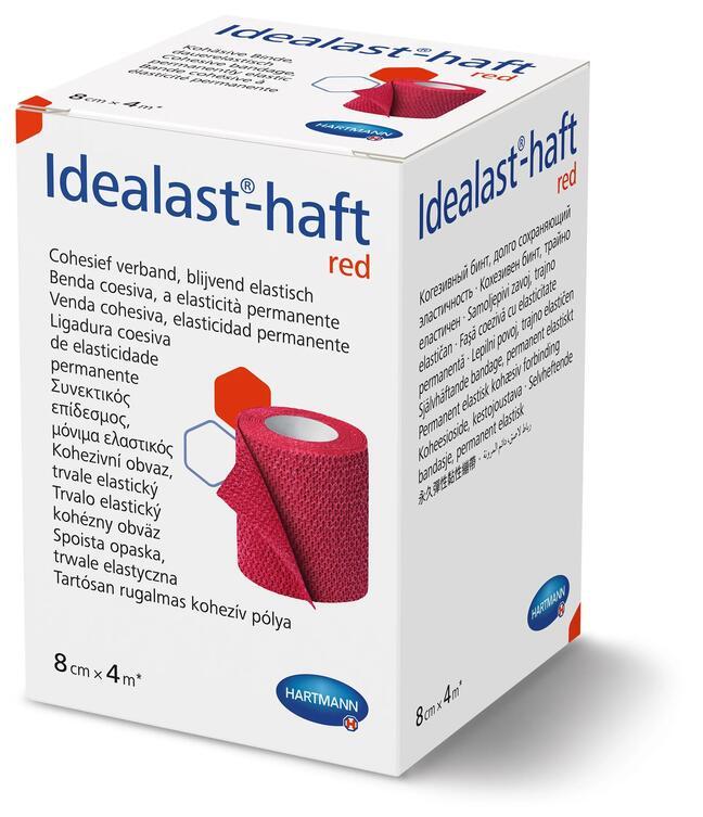 Idealast-skaft rød 8 cm x 4 m