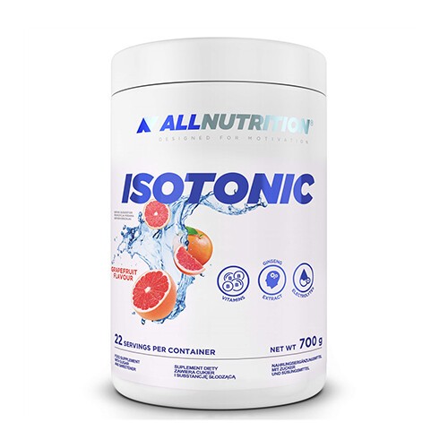 Isotonic drink with grapefruit flavour