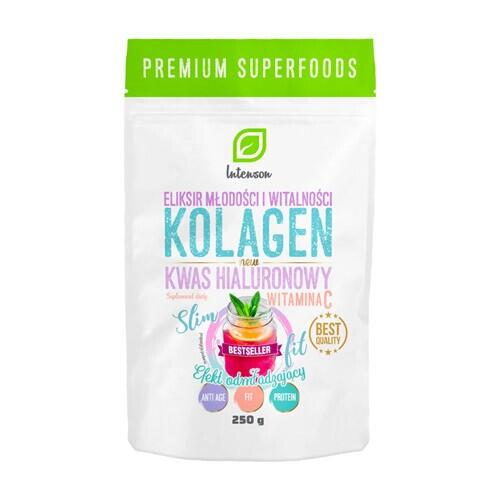 Kolagen + witamina C + kwas hialuronowy