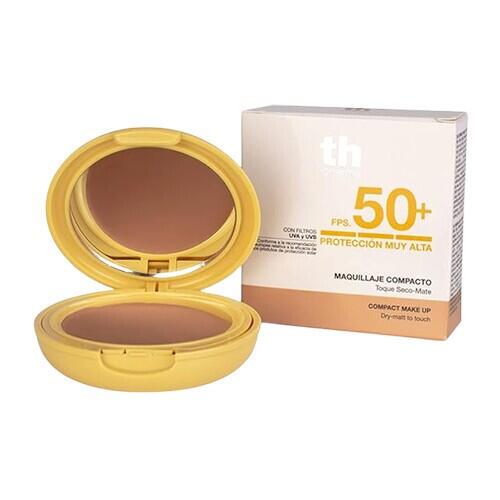 Kompakts pūderis ar SPF 50 - zelta