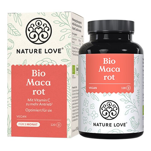 Maca rossa biologica