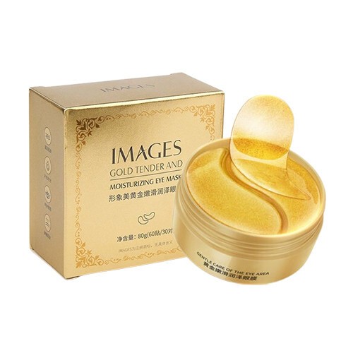 Masque d'or pour les yeux