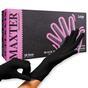 MAXTER schwarz XS puderfreie Nitril-Handschuhe