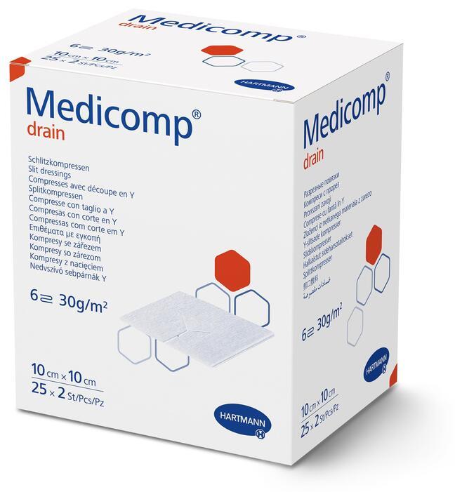Medicomp dränering 10cm x10cm