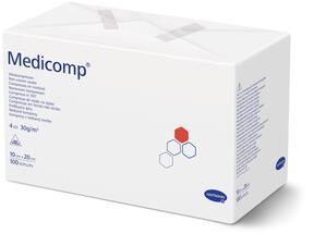 Medicomp® ikke-steril - ikke-steril, 4 lag - 10 x 20 cm - 100 stk.