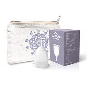 Menstrual cup LaliCup M - colourless