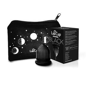 Менструална чашка LaliCup S - черна
