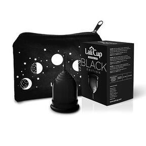 Menstruační kalíšek LaliCup XL - černý