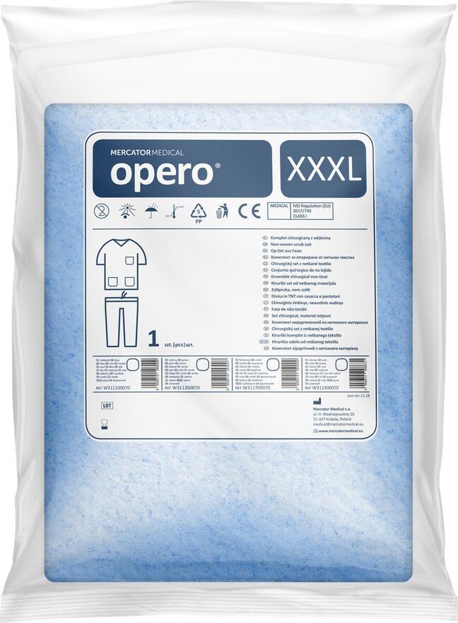 Mercator Chirurgická sada (modrá) - XXXL